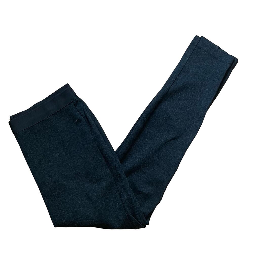 J Crew Charcoal Gray Stretch Ponte Skinny Legging Pixie Pant 10